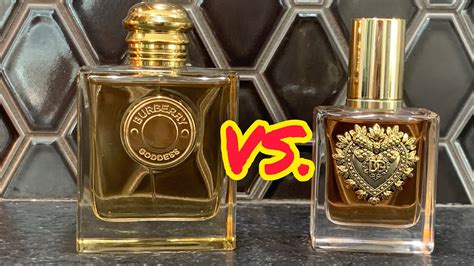 BURBERRY GODDESS VS DOLCE & GABBANA'S DEVOTION: 